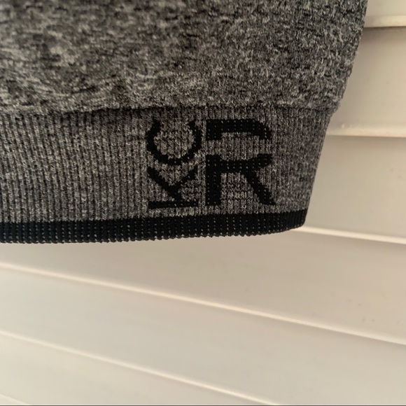 Heather Gray Kenneth Cole Reaction Sports Bra - Picture 4 of 4